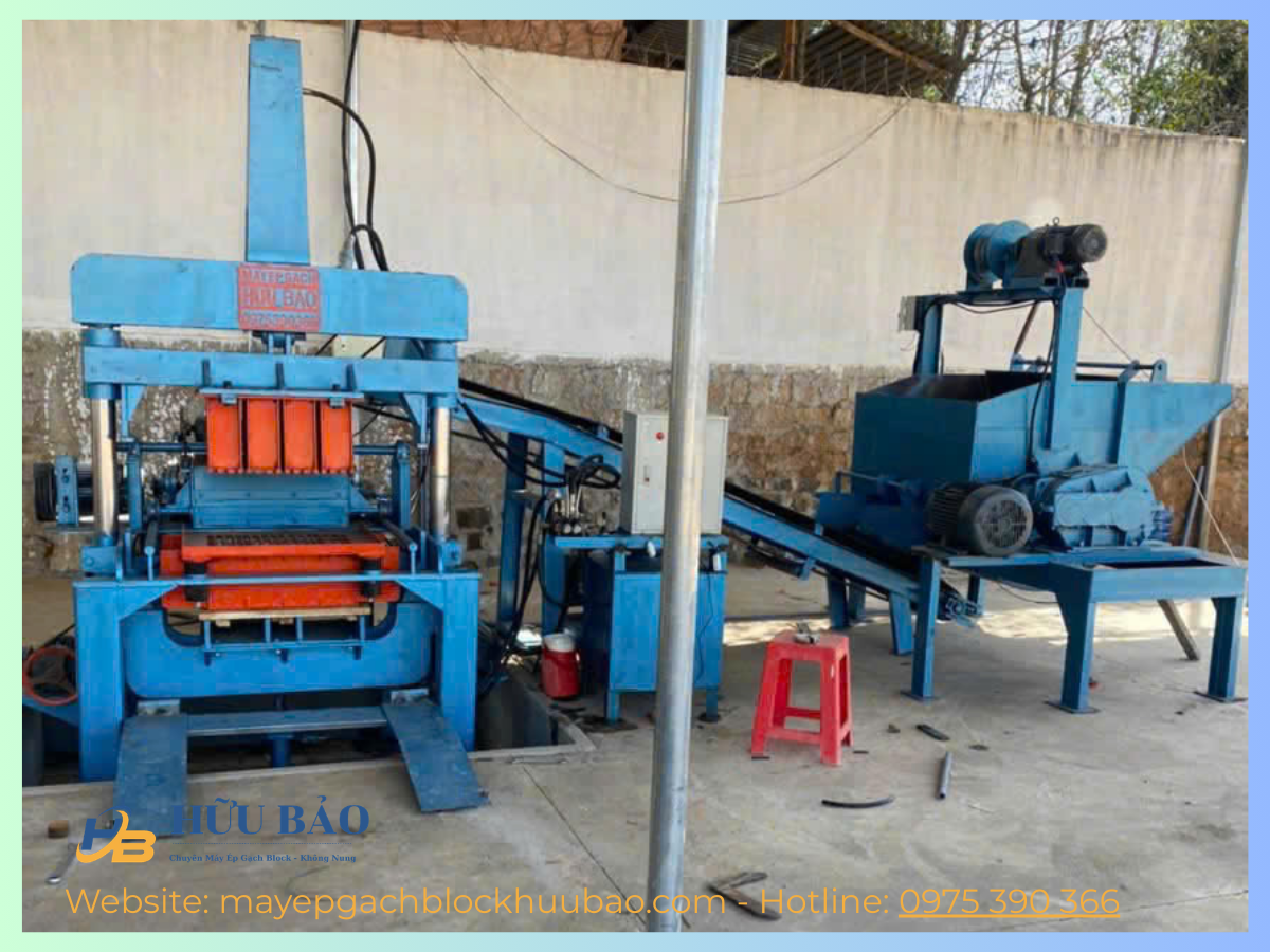 Máy Ép Gạch Không Nung Bình Phước